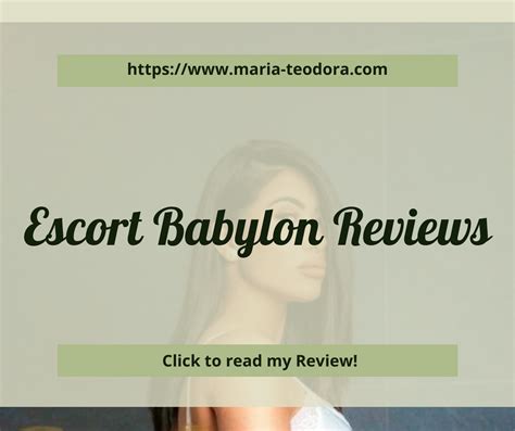 babylon scort|Escort Babylon: Reviews of Escorts.